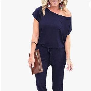 Navy jumpsuit